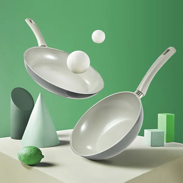 Happycall BlitZ IH Chemical-Free Ceramic Wok 28cm