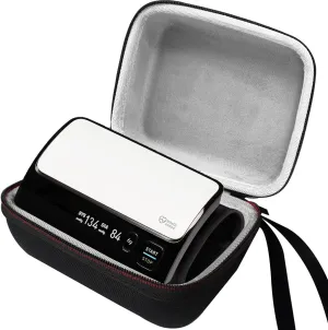 Hard Carrying Case for Omron Evolv Bluetooth Wireless Upper Arm Blood Pressure Monitor, Travel Storage Case for BP7000 HEM-7600T-BK BP Monitor, Protect Case Only (Black)
