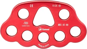 Heavy Duty 8-Hole Rigging Plate for Climbing and Abseiling