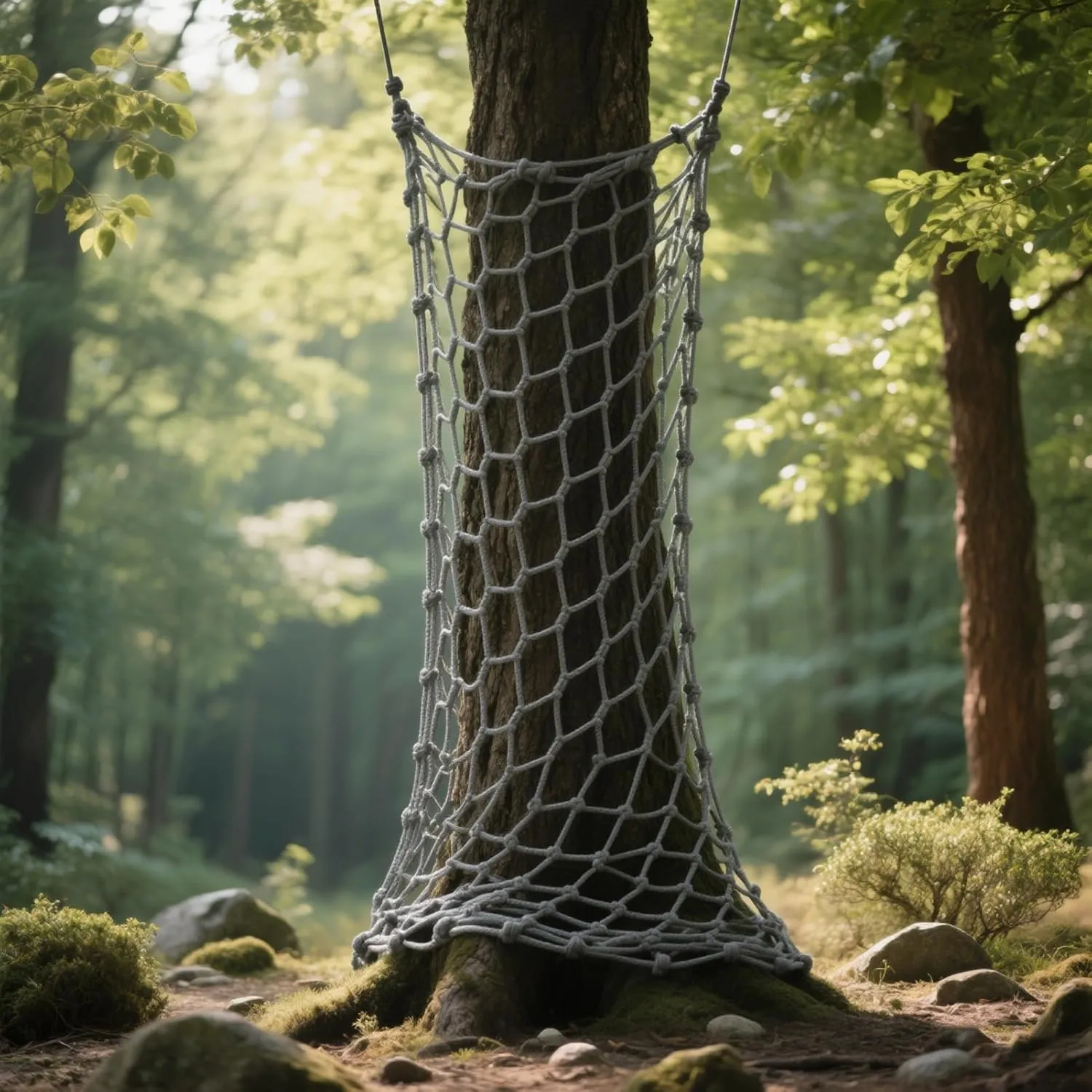 Heavy Duty Climbing Cargo Net for Outdoor Kids- Polyamide Playground Safety Net for Treehouse,Swing Set & Rope Ladder-Sturdy & Secure Climbing Frame Net,200x300cm