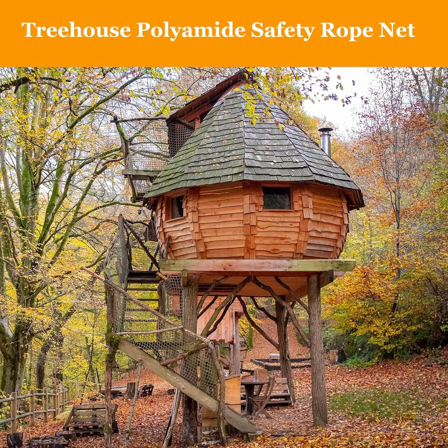 Heavy Duty Climbing Cargo Net, Outdoor Playground Railing Protective Net,Tree House Safety Net Rope Net, 10Cm,10Mm,100x200cm