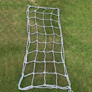 Heavy Duty Climbing Frame Net,Safety Outdoor Climbing Net for Kids and Adult,Polyester Climbing Cargo Net,Treehouse Rope Ladder, Hand-Woven Net,100x400cm
