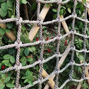 Heavy Duty Climbing Net Cargo Net, Safety Net Truck Trailer Heavy Duty Rope Ladder, Obstacle Training for Adults and Children Outdoor Adventure