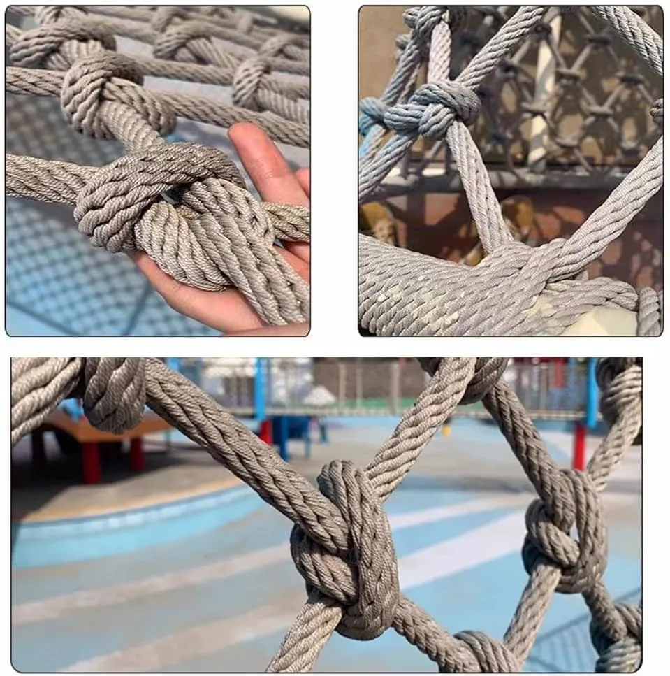 Heavy Duty Climbing Net Cargo Net, Safety Net Truck Trailer Heavy Duty Rope Ladder, Obstacle Training for Adults and Children Outdoor Adventure