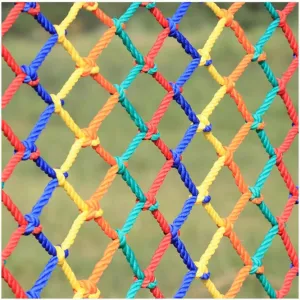 Heavy-Duty Climbing Net for Kids – Outdoor Playground Cargo Net,Safety Rope Ladder for Treehouse Jungle Gym & Adventure,200x400cm