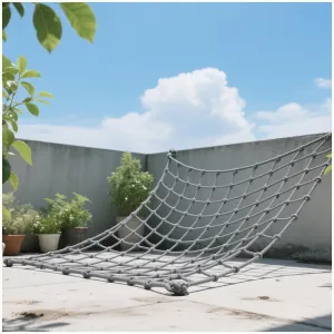 Heavy-Duty Climbing Net for Kids Outdoor - Polyamide Cargo Rope Net,Play Ladder for Backyard,Treehouse,Jungle Gym - Easy Assembly Safety Protection Net,100x400cm