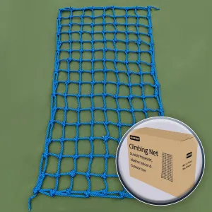 Heavy-Duty Climbing Net with 6 Sizes - Perfect for Kids, Versatile on Balcony, Railing Polyester Fiber, Exquisite Craftsmanship (3ft x 9ft)