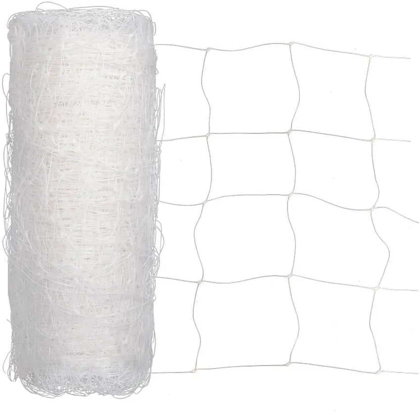 Heavy Duty Trellis Netting Roll - 47''x328' Plastic Plant Trellis Net for Climbing Plants