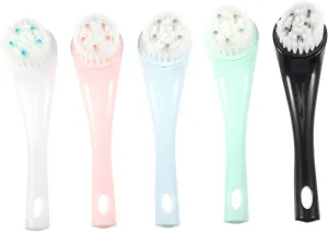 Hemoton 5pcs Soft Bristle Facial Cleansing Brush for Deep Pore Cleaning Gentle Exfoliation and Daily Face Care Safe and Compact Design Random Colors