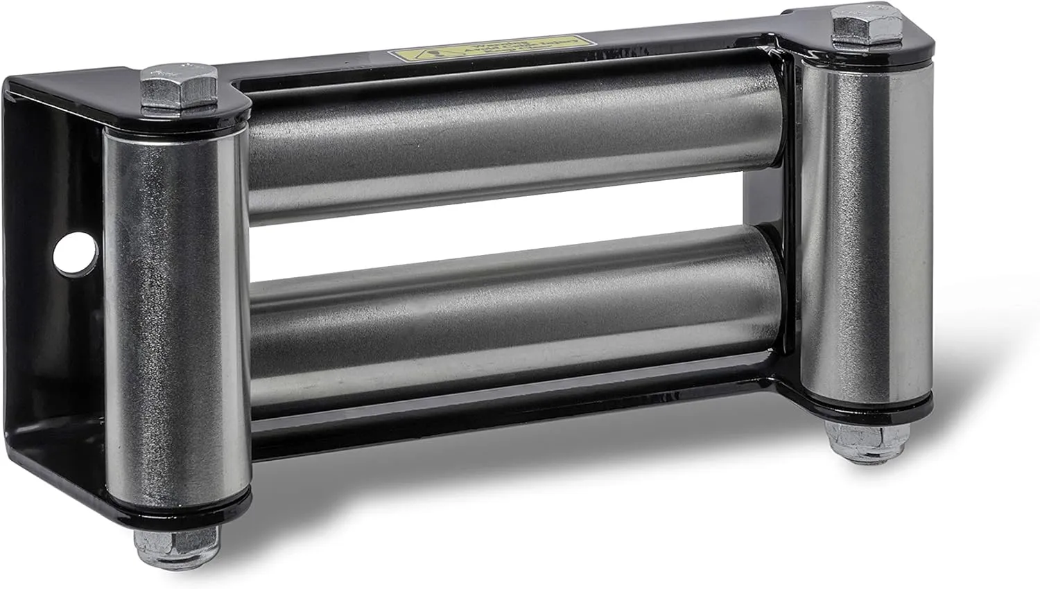 Hi-Gear 4 Way Winch Roller Fairlead - 10” Universal Mount -Cable Guide Heavy Duty Nut Disassembly 10in SUV Truck F150 8000 1000 12000lbs 14000 16000