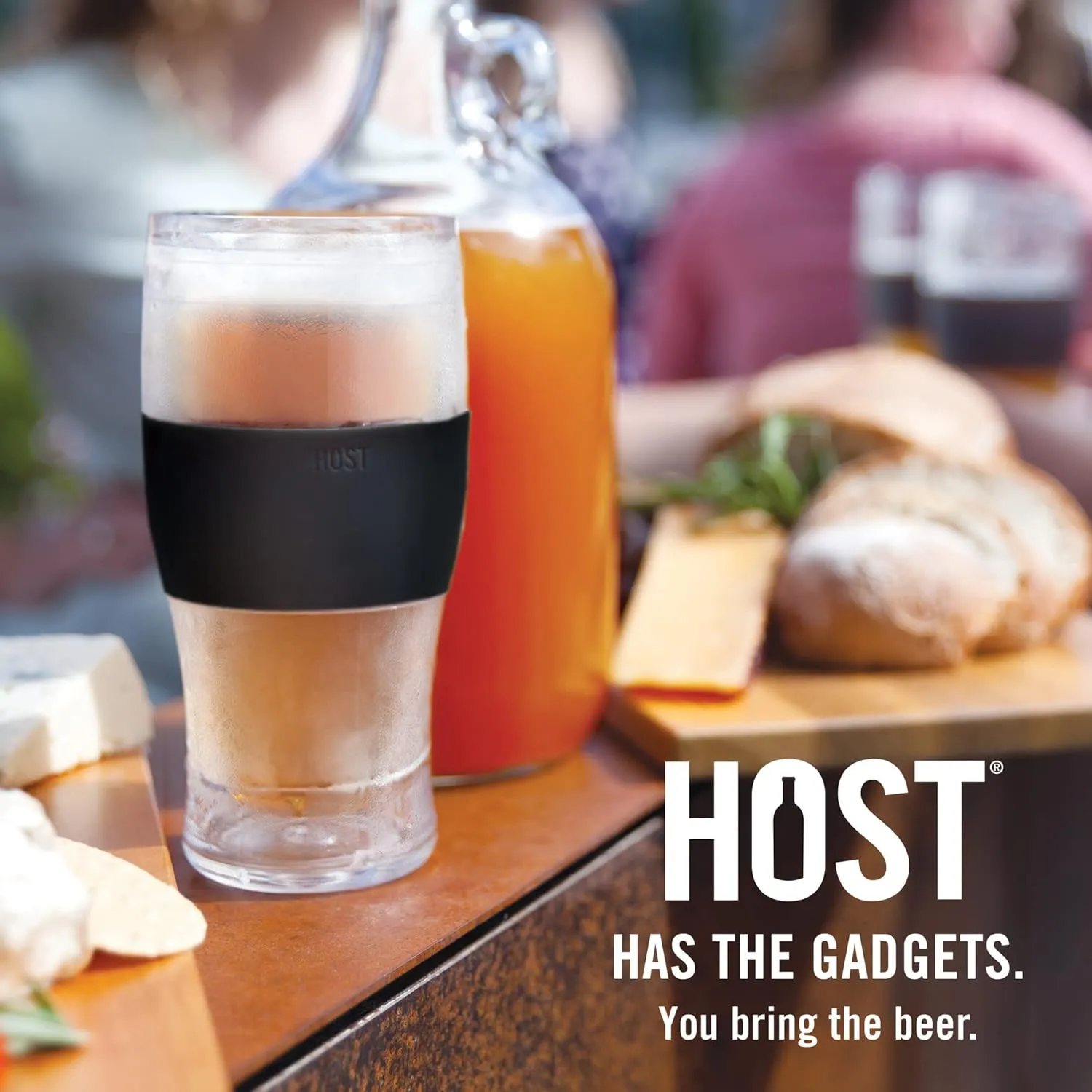 Host Freeze Best Dad Ever Insulated Glass Tumbler for Cold Drinks, Freezable Gifts for Dad, Double Wall Insulated Beer Glass for Chilled Lager, IPA, Ale & Iced Coffee, 16 oz, Set of 1