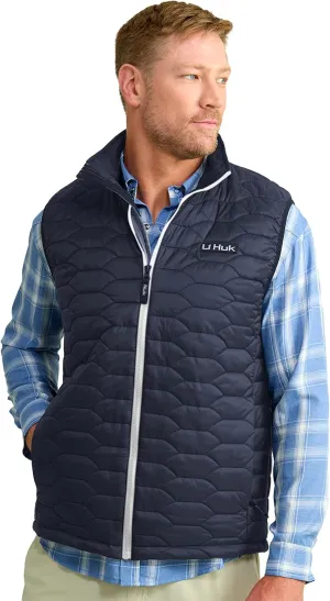 HUK Men's Scale, DWR Insulated Performance Fishing Vest