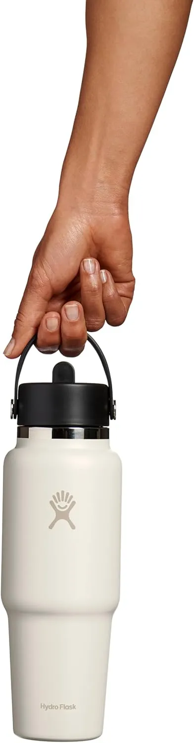 Hydro Flask 32 Oz Wide Flex Straw Travel Bottle Ivory