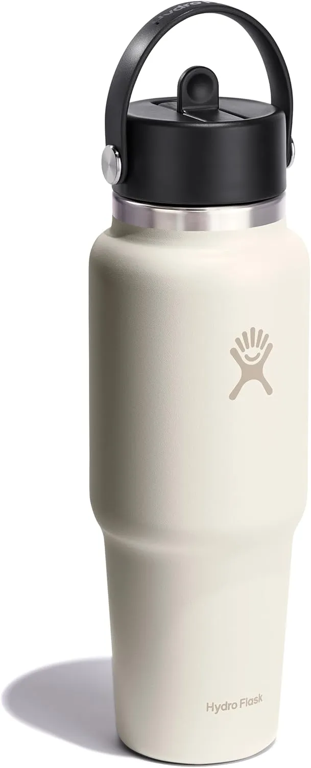 Hydro Flask 32 Oz Wide Flex Straw Travel Bottle Ivory
