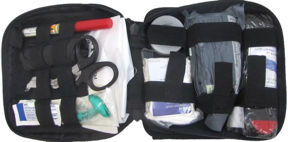 Ifak Enhanced Level #2 Drop Leg First Aid Kit for The Prepper Who Wants Tactical Gear for Trauma or to Use in Case of a Natural Disaster or Outdoor Survival.