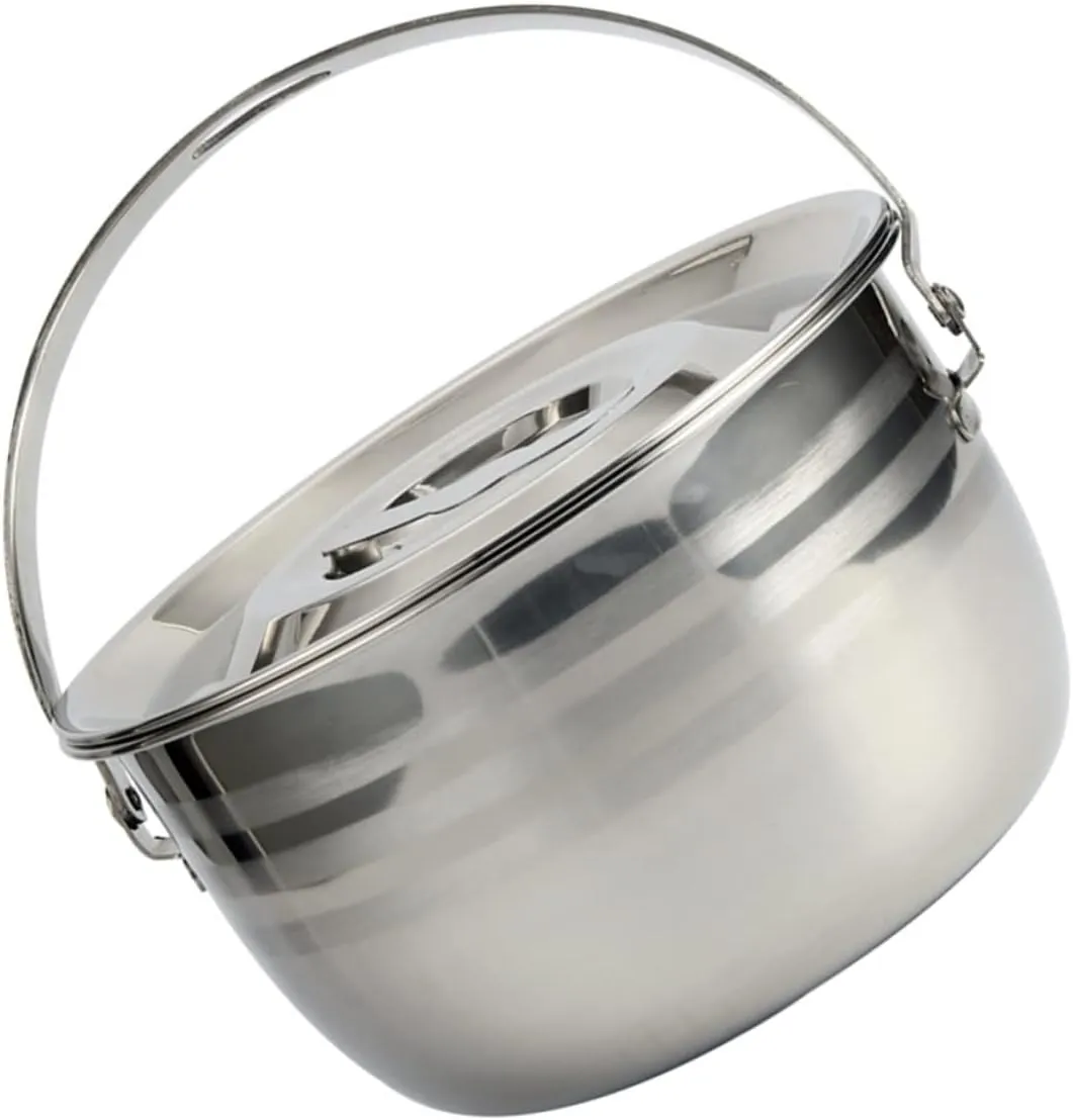 IMIKEYA 1pc High Capacity Non-stick Soup Pot Camping Cookware Lightweight for Outdoor Cooking for Stews Soups Efficient Design