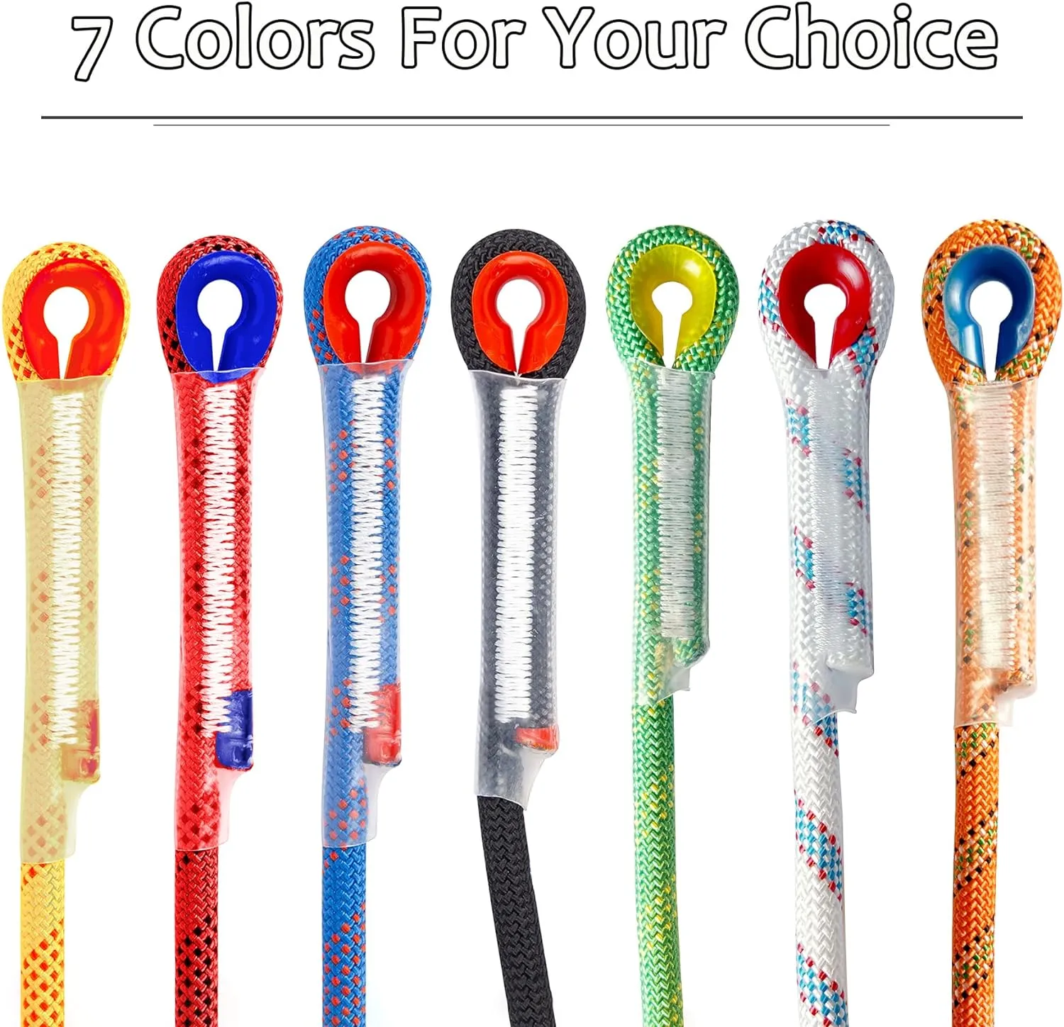 Indoor Outdoor Climbing Rope, Static Rock Climbing Rope for Escape Rope, Ice Climbing Equipment, Fire Safety Rescue Rope, with Non Slip Gloves