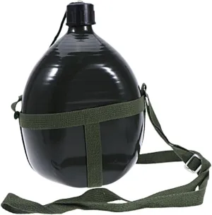 Insulated Kettle 2.5l Aluminum Canteen with Shoulder Strap Perfect for Hiking Travel