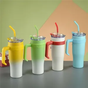 Insulated Stainless Steel Water Bottle -1200ml Single piece (Random colors)