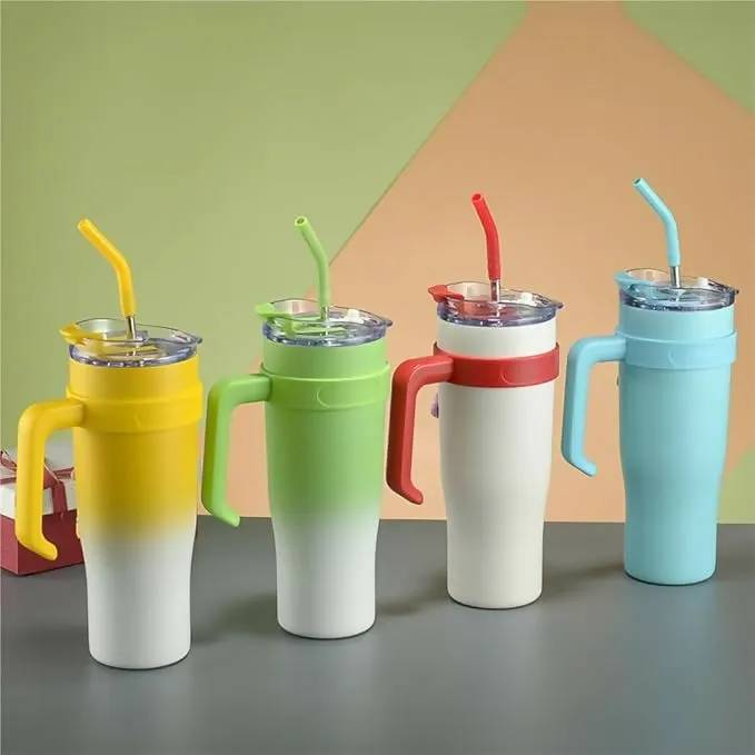 Insulated Stainless Steel Water Bottle -1200ml Single piece (Random colors)