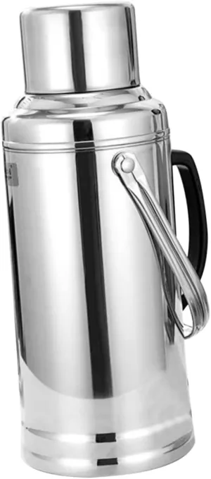 Insulated Water Bottle Stainless Steel Jug with Handle Vacuum Insulated Water Flask for Hiking and Everyday Use Large Capacity Water Jug