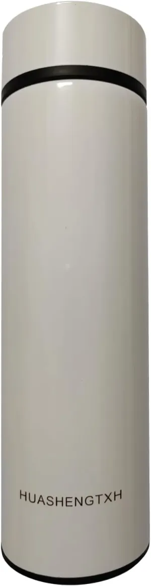 Insulating Water Bottle Outdoor Sports Stainless Steel Insulating Bottle Vacuum Sealed Coffee Bottle Travel Water Bottle Cold and Hot Water Bottle (White)