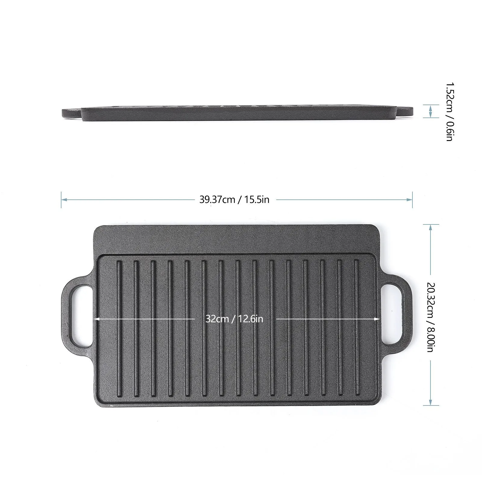 IronRoot Reversible Campfire Griddle