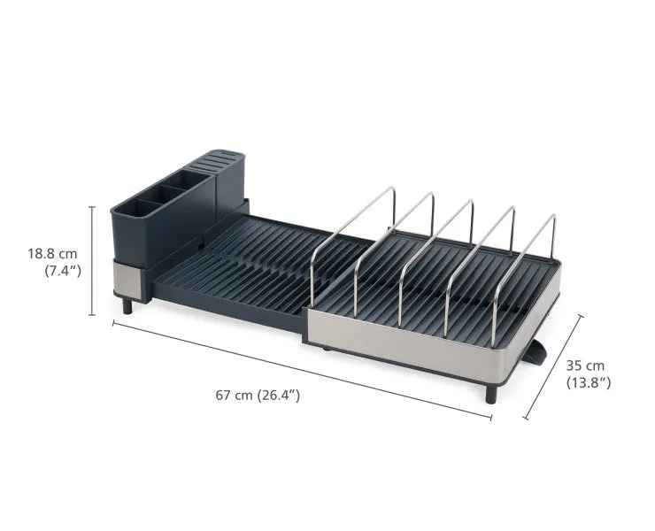Joseph Joseph Extend Steel Dish Rack - 2-part Sliding Tray