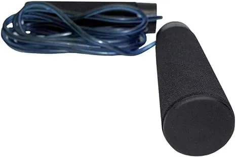 Jump Ropes: 1.2lb Weighted PVC Durability with Cushioned Foam Handles - Perfect for Boxing, and Strength Training - 8.5ft Length for Men, Women, and Children's Fitness Workouts
