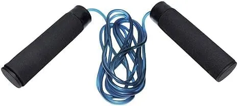 Jump Ropes: 1.2lb Weighted PVC Durability with Cushioned Foam Handles - Perfect for Boxing, and Strength Training - 8.5ft Length for Men, Women, and Children's Fitness Workouts