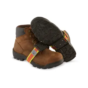 K1 Mid-Sole Intrinsic Ice Cleats for Men & Women - Rotatable Non-Sparking Traction Aids for Winter Snow - Low Profile