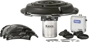 Kasco 1 HP J Series Decorative Fountain - 240V with 150 Ft Electric Power Cord | Pond and Lake Fountain | Efficient Pond Aerator Outdoor Fountain