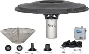 Kasco 3 HP J Series Decorative Fountain - 240V with 200 Ft Electric Power Cord | Pond and Lake Fountain | Efficient Pond Aerator Outdoor Fountains