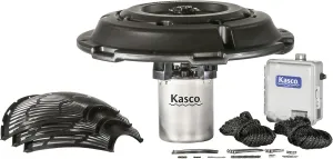 Kasco 3/4 HP J Series Decorative Fountain - 120V with 100 Ft Electric Power Cord | Pond and Lake Fountain | Efficient Pond Aerator Outdoor