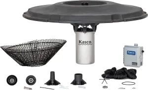 Kasco 5 HP J Series Decorative Fountain - 240V with 150 Ft Electric Power Cord | Pond and Lake Fountain | Efficient Pond Aerator Outdoor Fountain