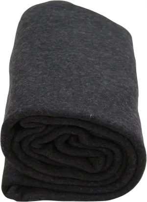 Kemp USA 80% Wool Multipurpose Blanket - Ideal for Camping Essentials, Disaster Relief, Military Use, Donations - Measures 60'' x 84'', 5 lbs - Durable Throw Blanket for Survival Kit, Fire Retardant