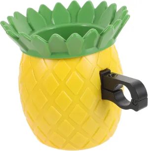 KESYOO Bicycle Cup Holder Bottle Collapsible Scooter Cup Holder Portable Bike Drink Holder Exhaust Water Tumbler Holders Pineapple Drink Holder Cage Carabiner Bleeder Air Polypropylene Pp