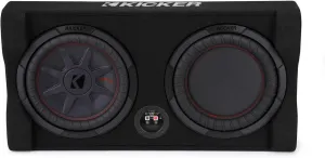 Kicker 48TRTP102 10" Down Firing Sub & Passive Radiator, 2-Ohm