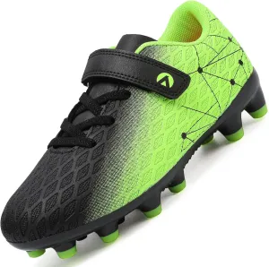 Kids Soccer Cleats Boys Girls Firm Ground Soccer FG/AG Soccer Athletic Outdoor Football Shoes Youth Turf Soccer Cleat Soccer Shoes for Little/Big Kid
