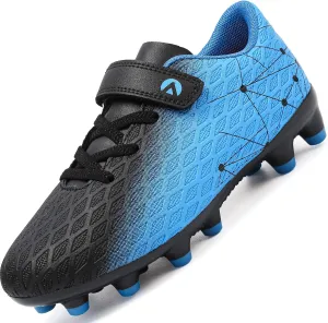 Kids Soccer Cleats Boys Girls Firm Ground Soccer FG/AG Soccer Athletic Outdoor Football Shoes Youth Turf Soccer Cleat Soccer Shoes for Little/Big Kid
