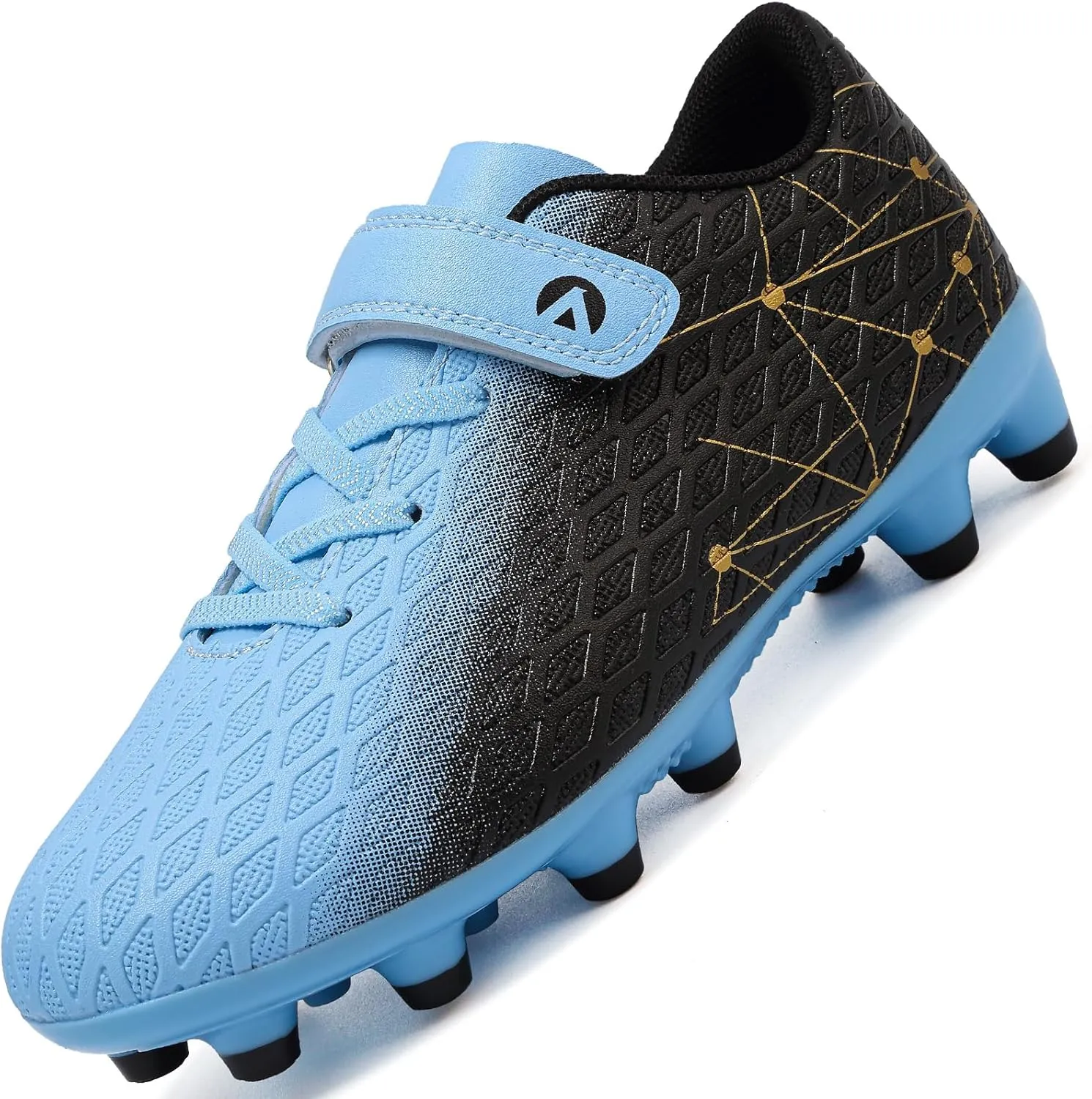 Kids Soccer Cleats Boys Girls Firm Ground Soccer FG/AG Soccer Athletic Outdoor Football Shoes Youth Turf Soccer Cleat Soccer Shoes for Little/Big Kid
