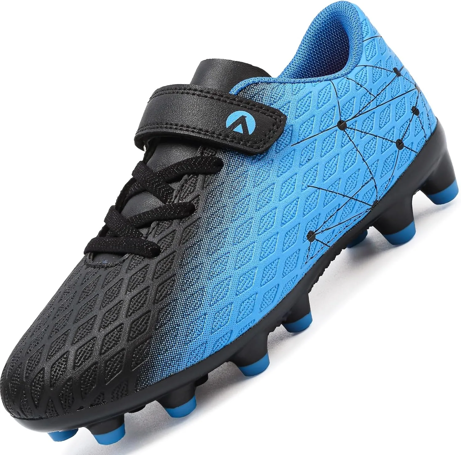 Kids Soccer Cleats Boys Girls Firm Ground Soccer FG/AG Soccer Athletic Outdoor Football Shoes Youth Turf Soccer Cleat Soccer Shoes for Little/Big Kid