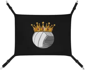 King of Volleyball Hanging Cat Bed Soft Breathable Pet Hammock for Cage Pet Sleeper for Kitten Ferret Puppy Rabbit