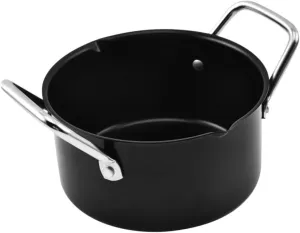 Kisangel Camping Cookware Set Camping Pot Pan Carbon Steel Stew Soup Pot Compact Outdoor Cooking Cooking Pan