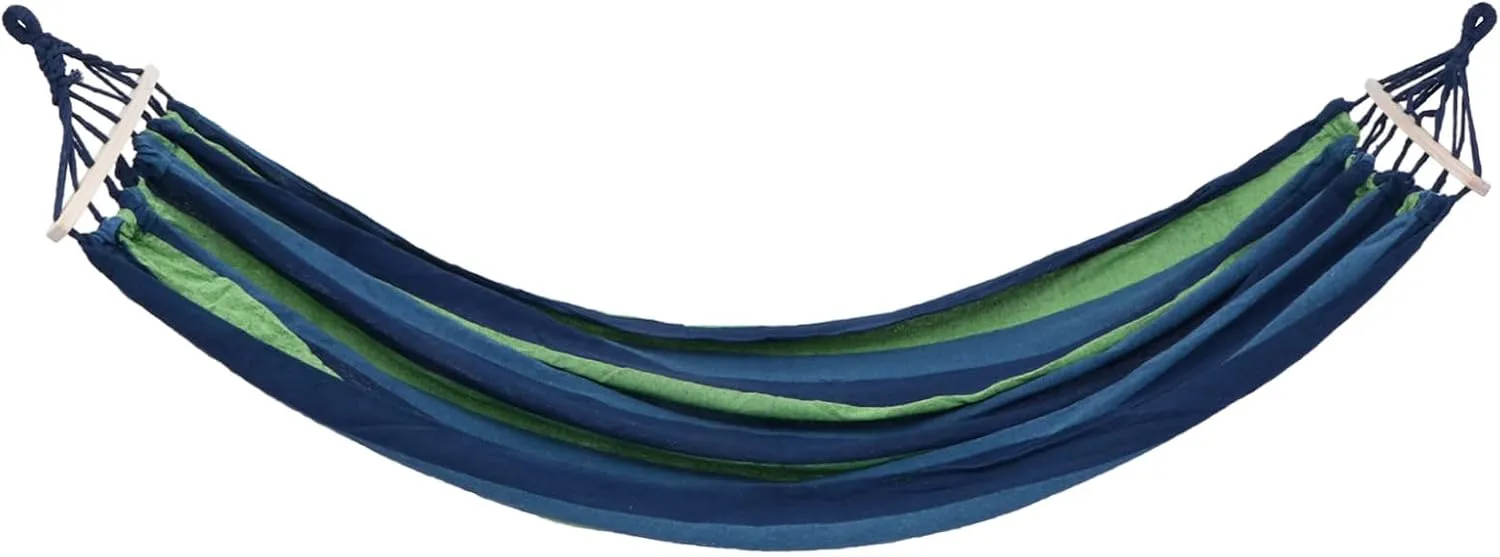 Kisangel Garden Widened Canvas Outdoor Hammock for Camping Hiking Double Person Travel Hammock