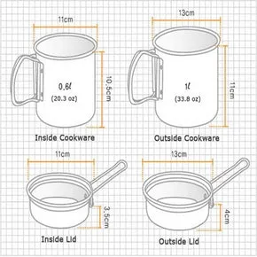 Kovea Escape Cookware Set