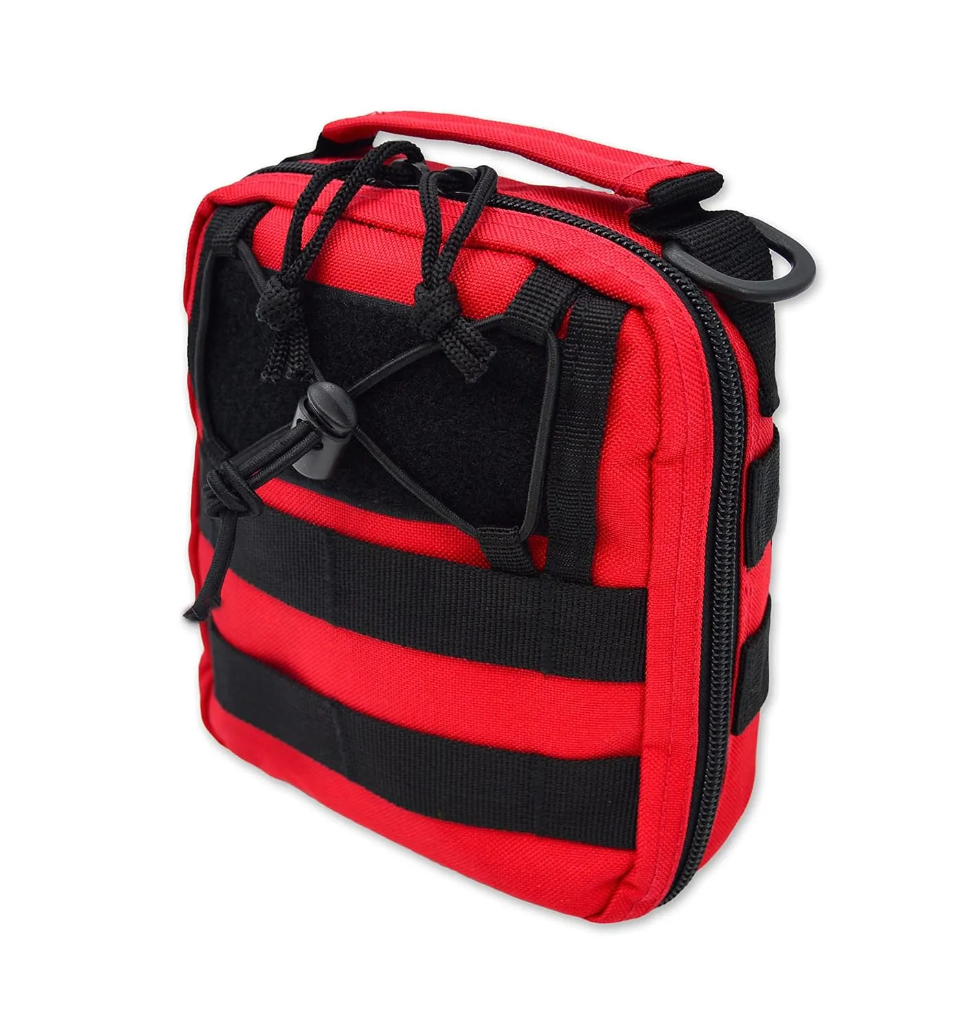 Lightning X Products Lightning X Gunshot Trauma/Hemorrhage Control Kit in MOLLE IFAK Pouch - RED