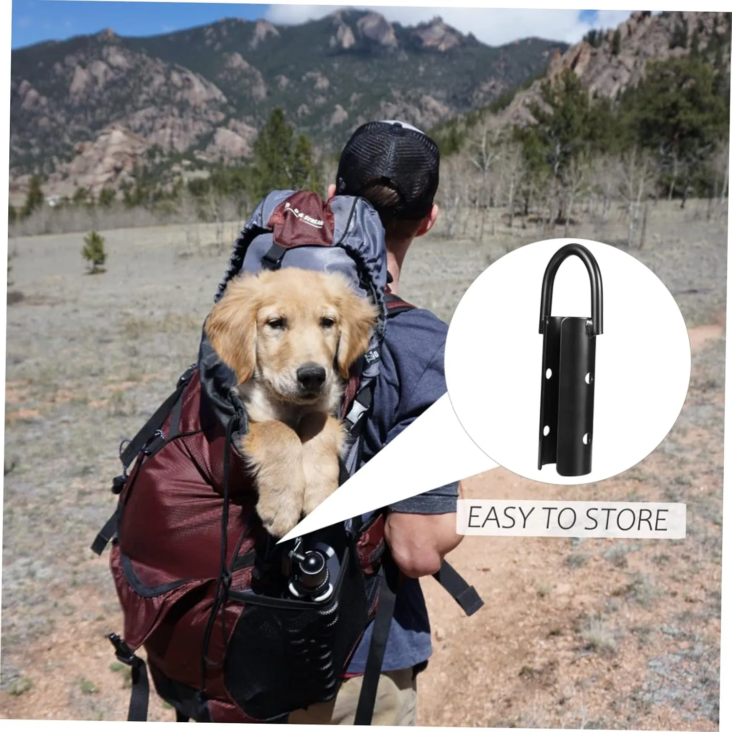 Load-Bearing Rope Hook Camping Accessories Heavy Duty Hooks Outdoor Hooks Climbing Safety Rope Hook