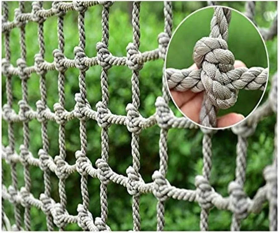LSR Playground Climbing Net for Kids,Outdoor Climbing Cargo Net for Adult, Climbing Net for Swingset, Jungle Gym Climbing Heavy Duty Climb Rope of Swing Bridge