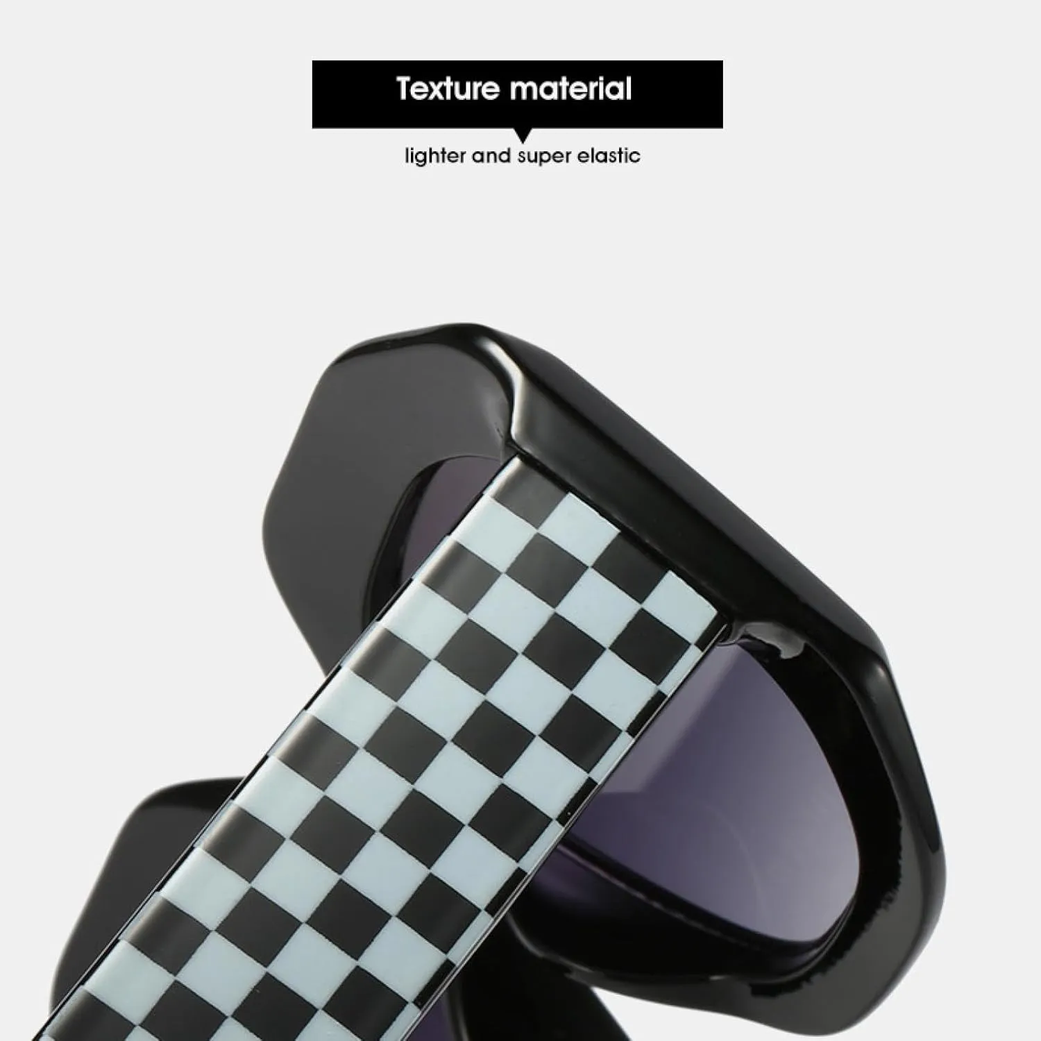 Luxury Big Frame Sunglasses Men Women Fashion Trend Outdoor Travel Street Photography Shades Uv400